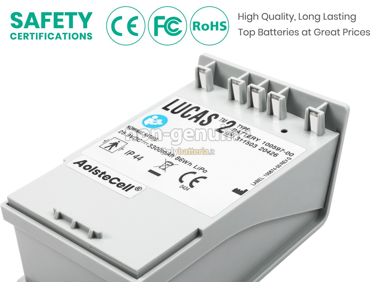 Batteria per Medtronic 100597-00