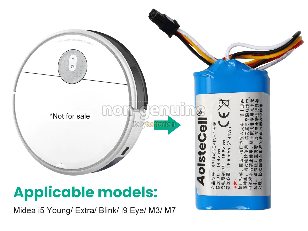 Batteria per Midea BP14426E
