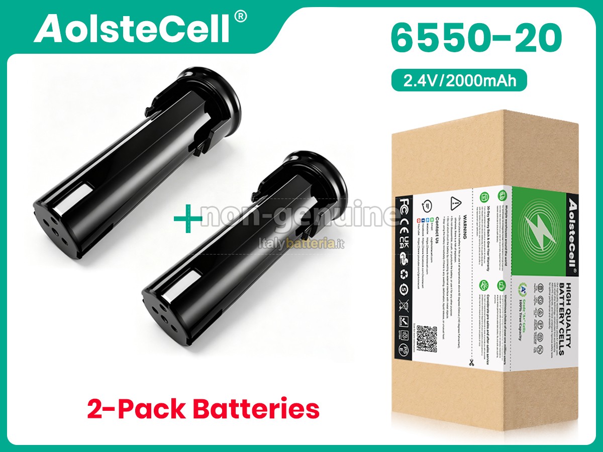Batteria Milwaukee 2_4V-6550-20