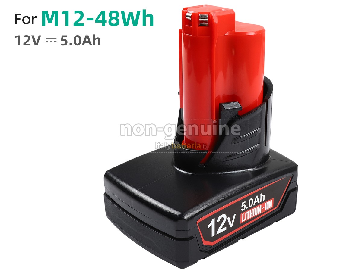 Batteria per Milwaukee 48-11-2411
