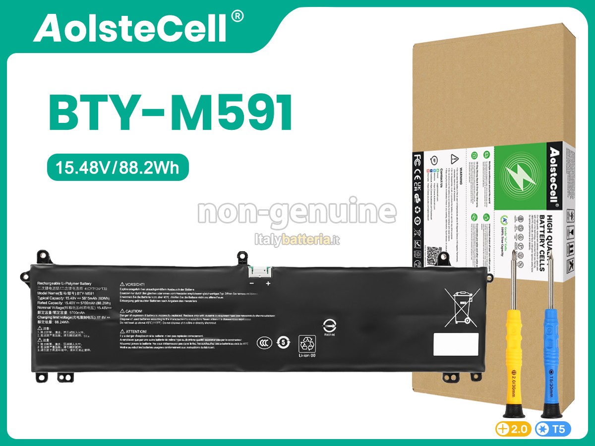 Batteria MSI BTY-M591
