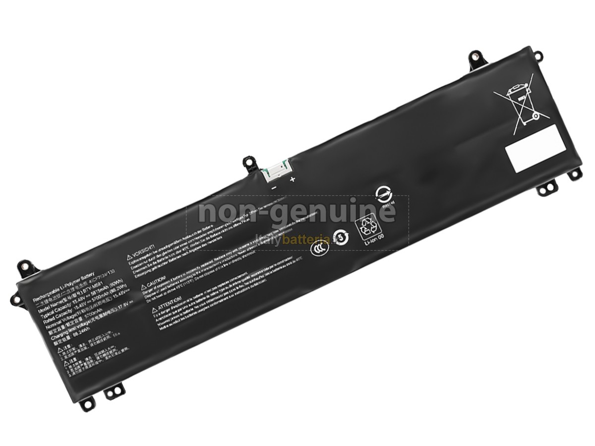 Batteria MSI BTY-M591
