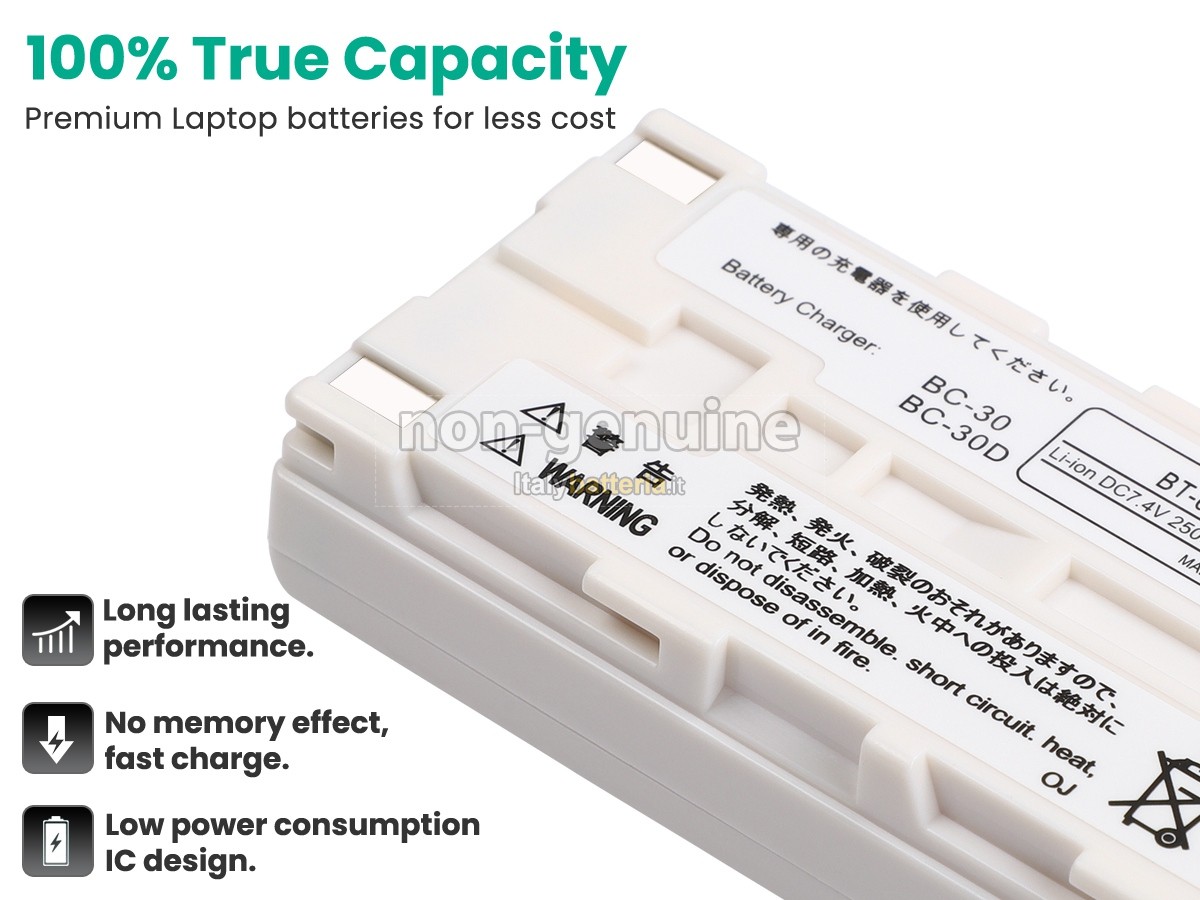 Batteria per NEC T2UR18650F-5928