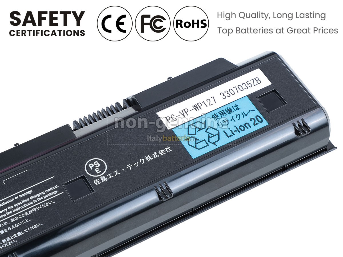 Batteria per portatile NEC PC-VP-WP104
