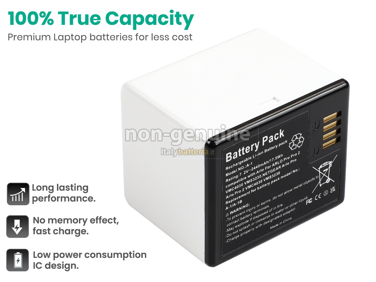 Batteria per Netgear ARLO PRO 2