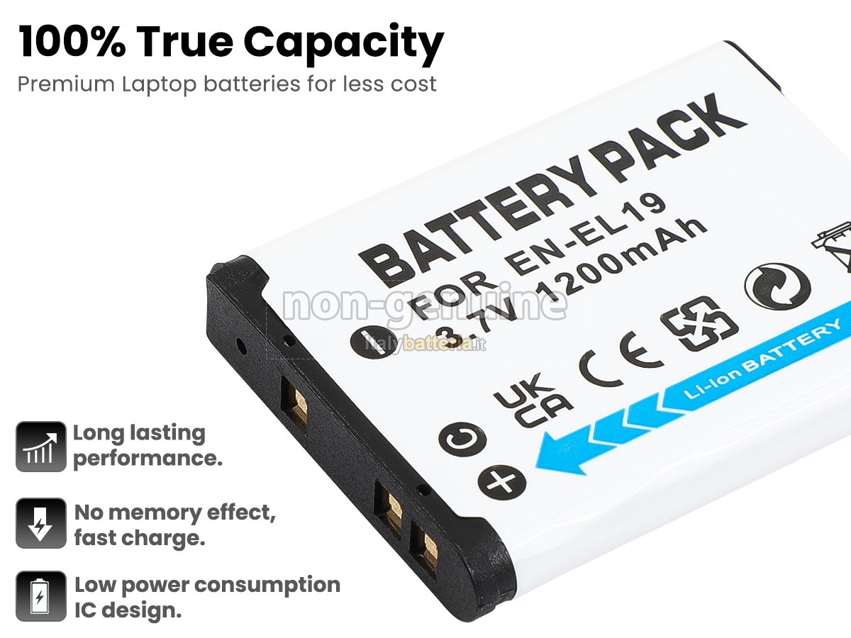 Batteria per portatile Nikon COOLPIX S4300