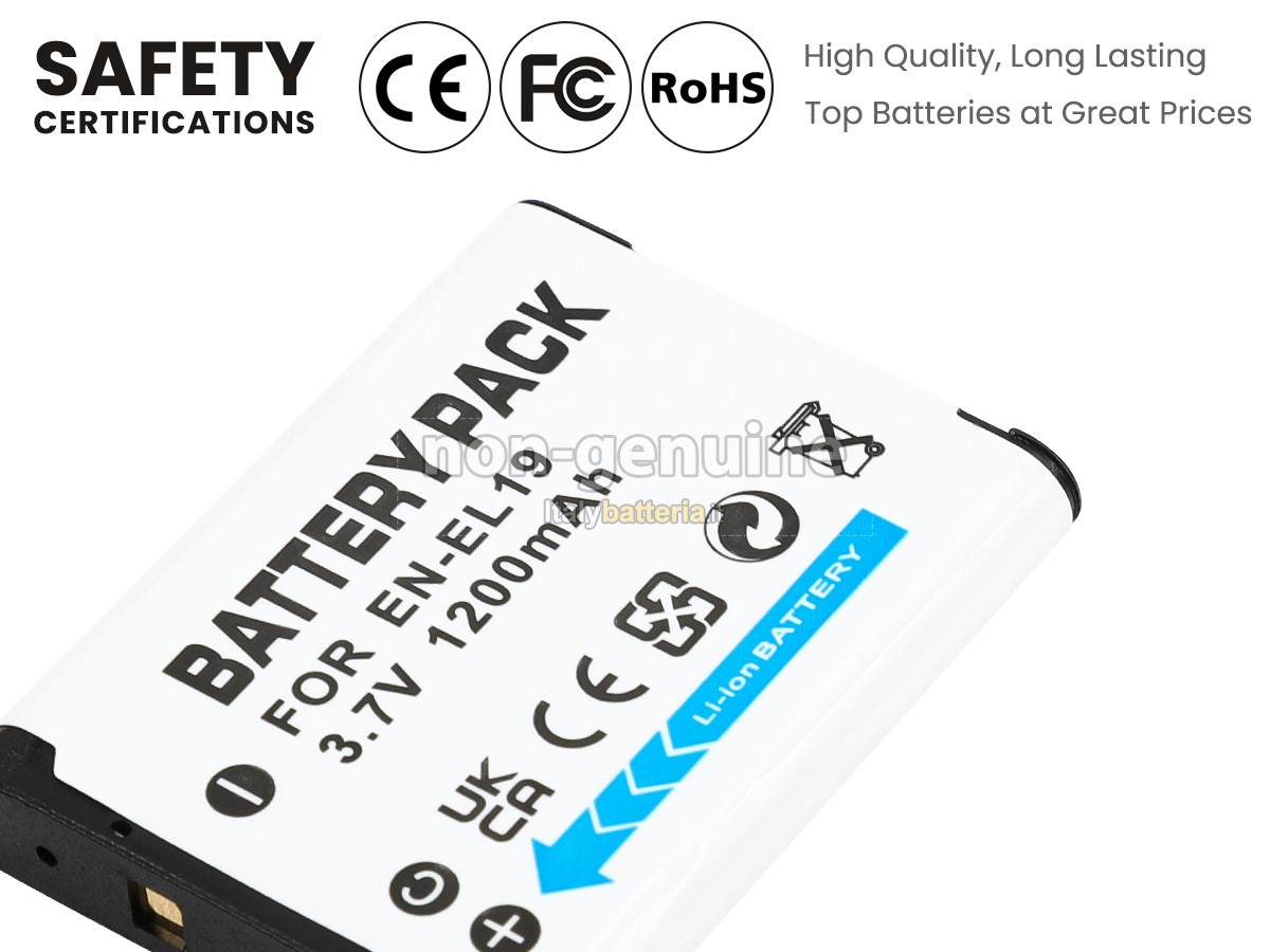 Batteria per portatile Nikon COOLPIX S4300