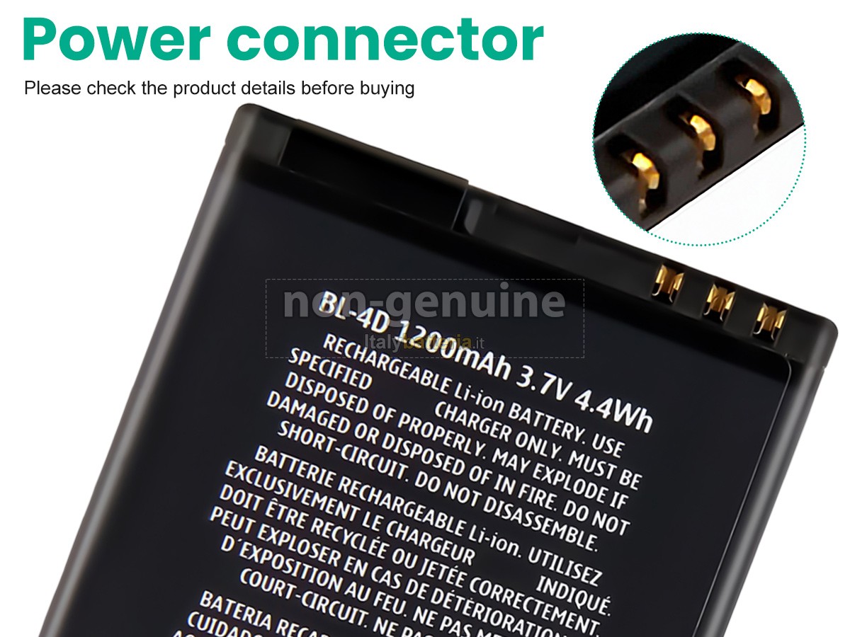 Batteria per Nokia T7-00