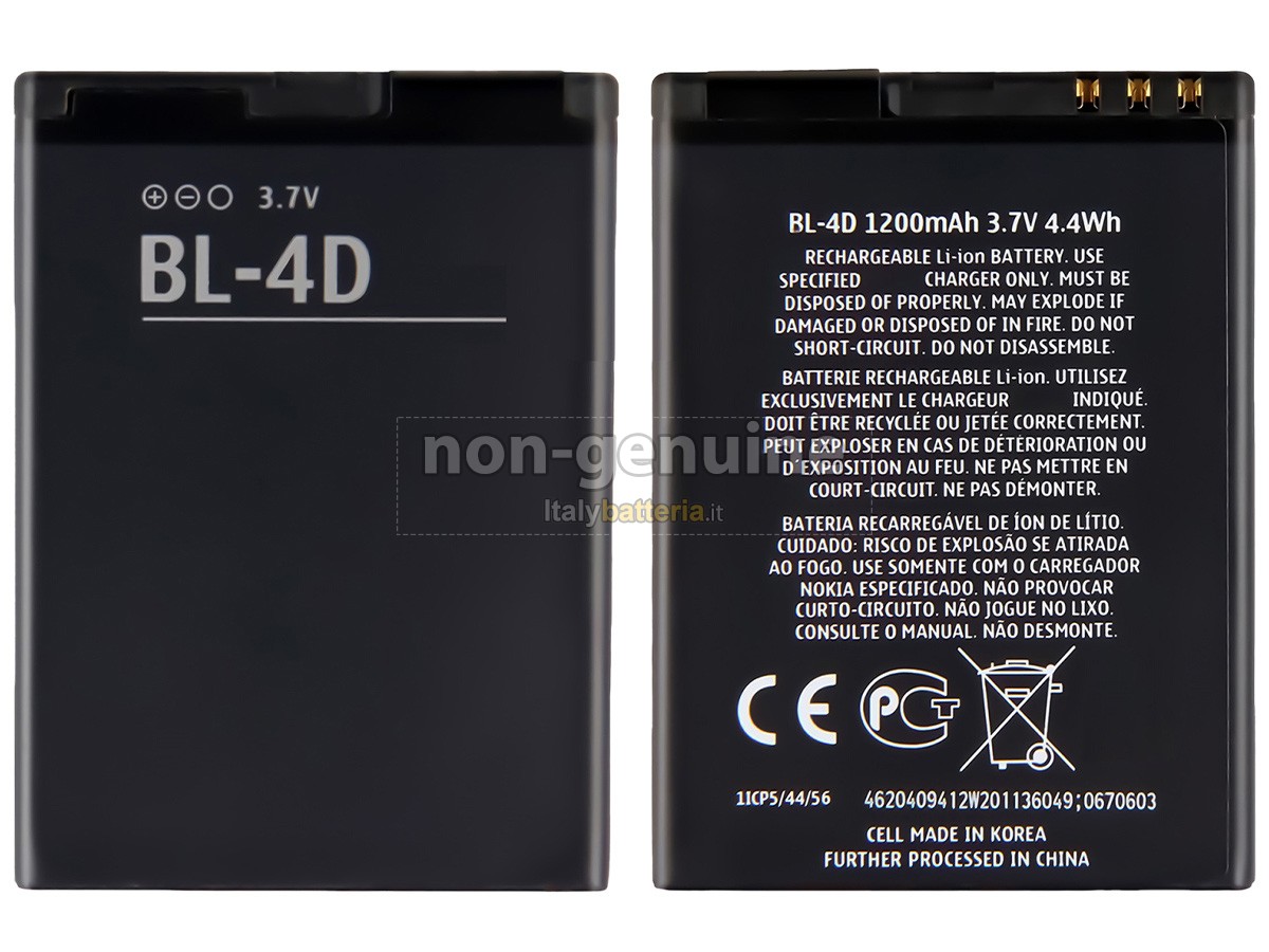 Batteria per Nokia T7-00