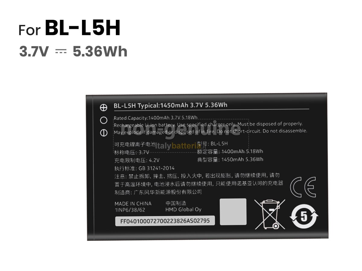 Batteria per portatile Nokia 110 4G