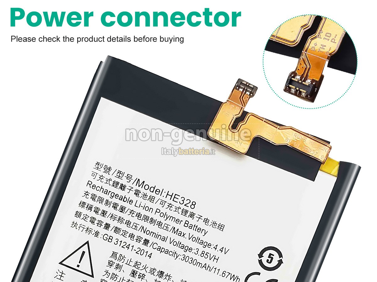 Batteria Nokia 8