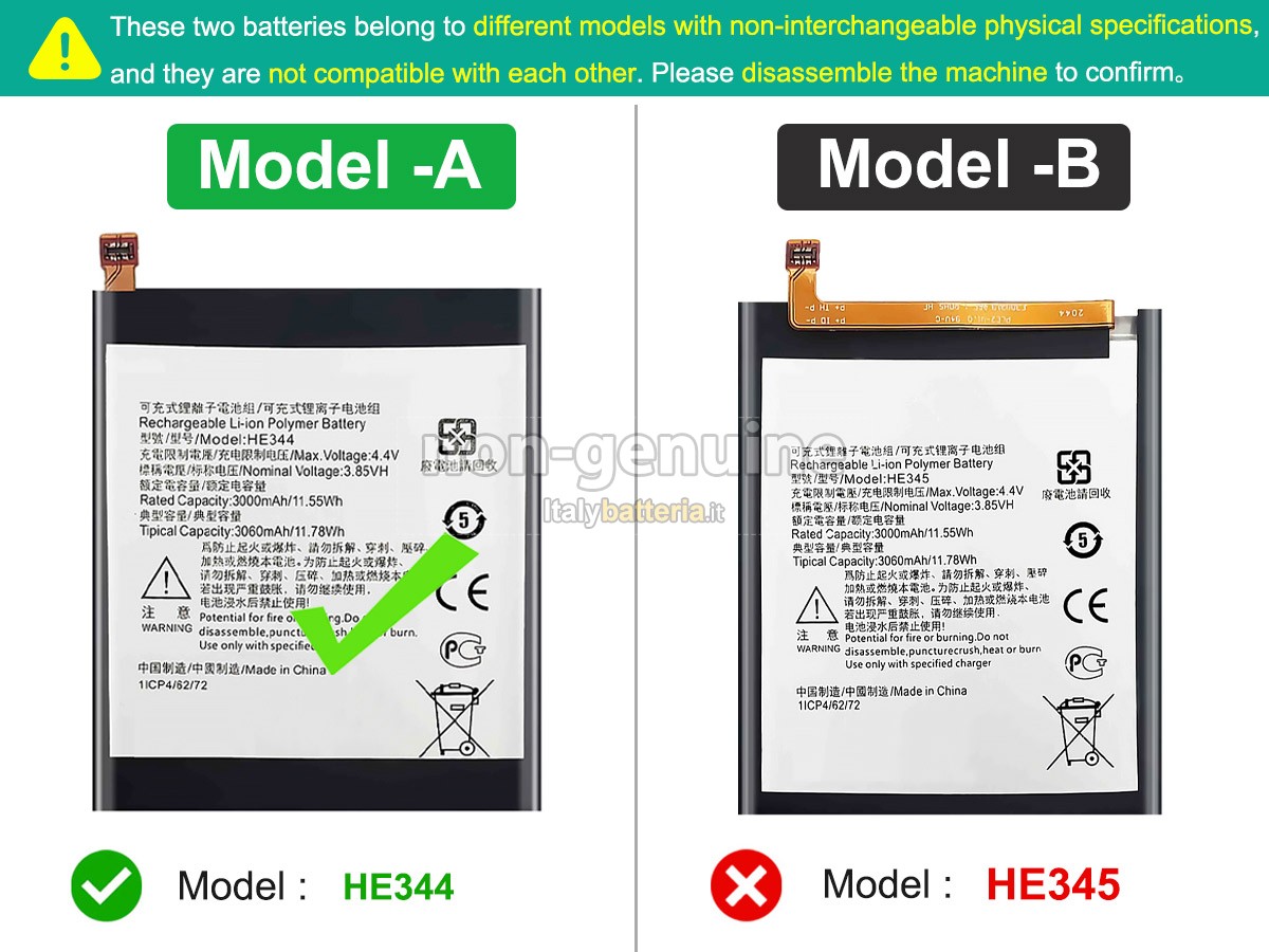 Batteria Nokia 6(2018)