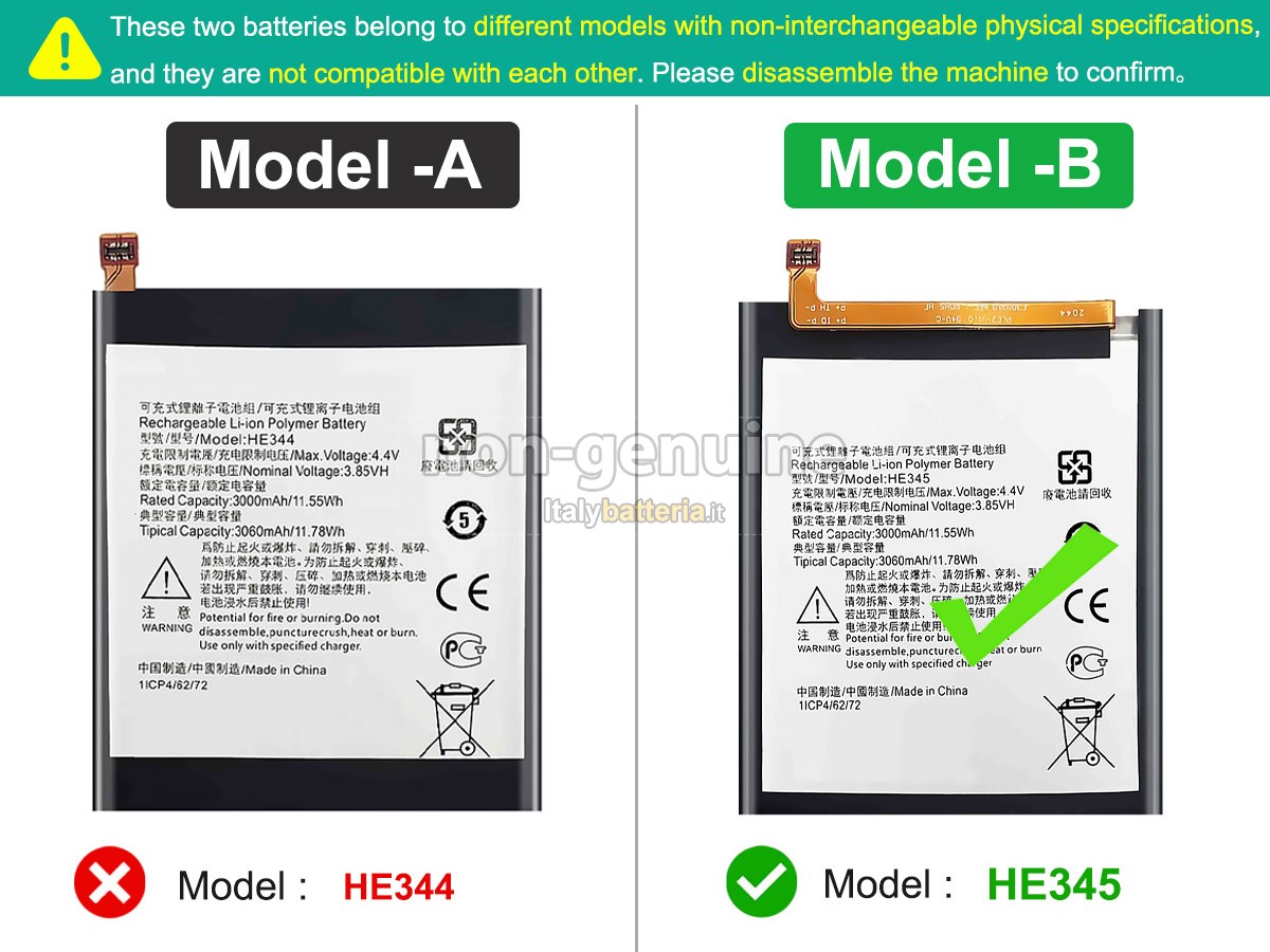 Batteria Nokia 6(2018)