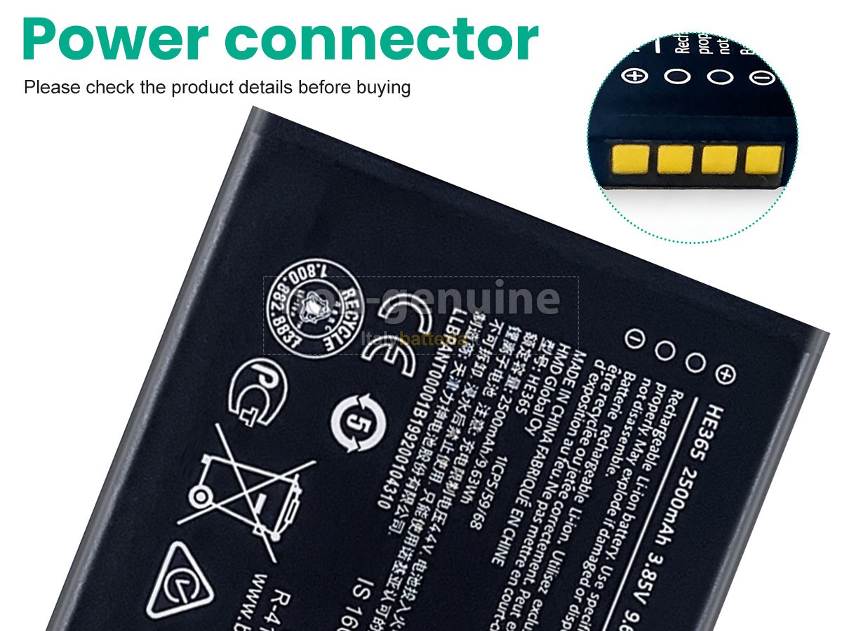 Batteria Nokia 1 PLUS