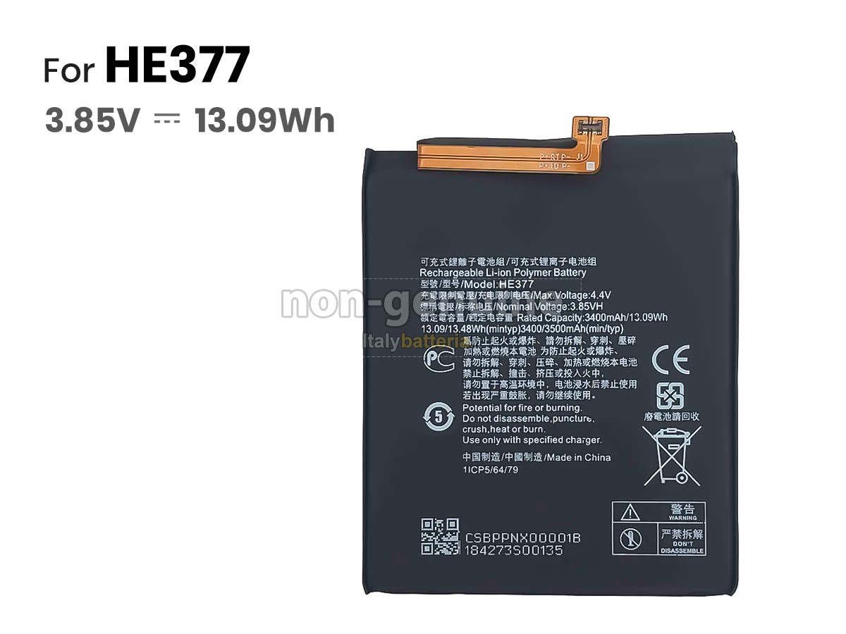 Batteria per Nokia HE377