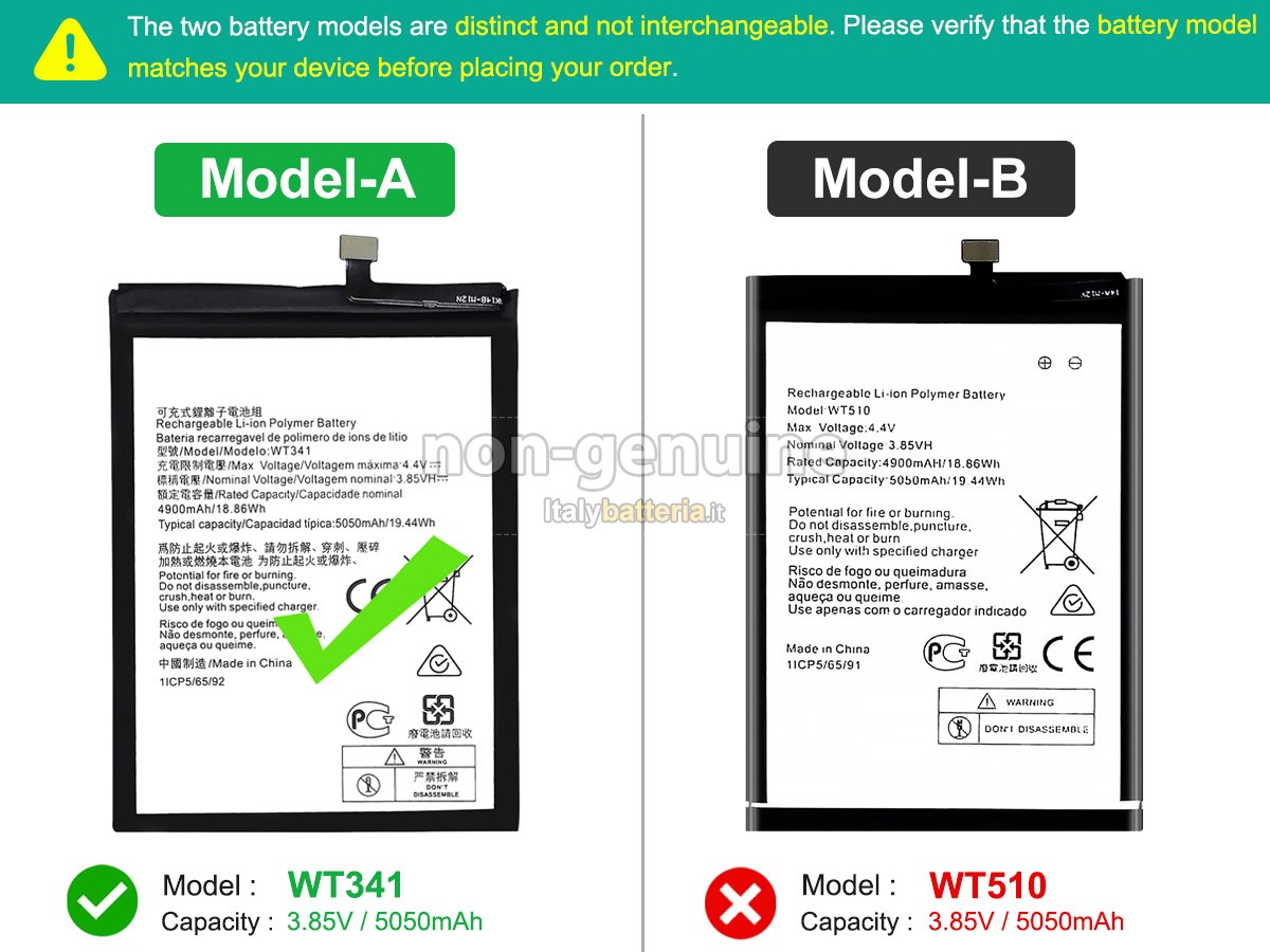 Batteria Nokia NK C21+
