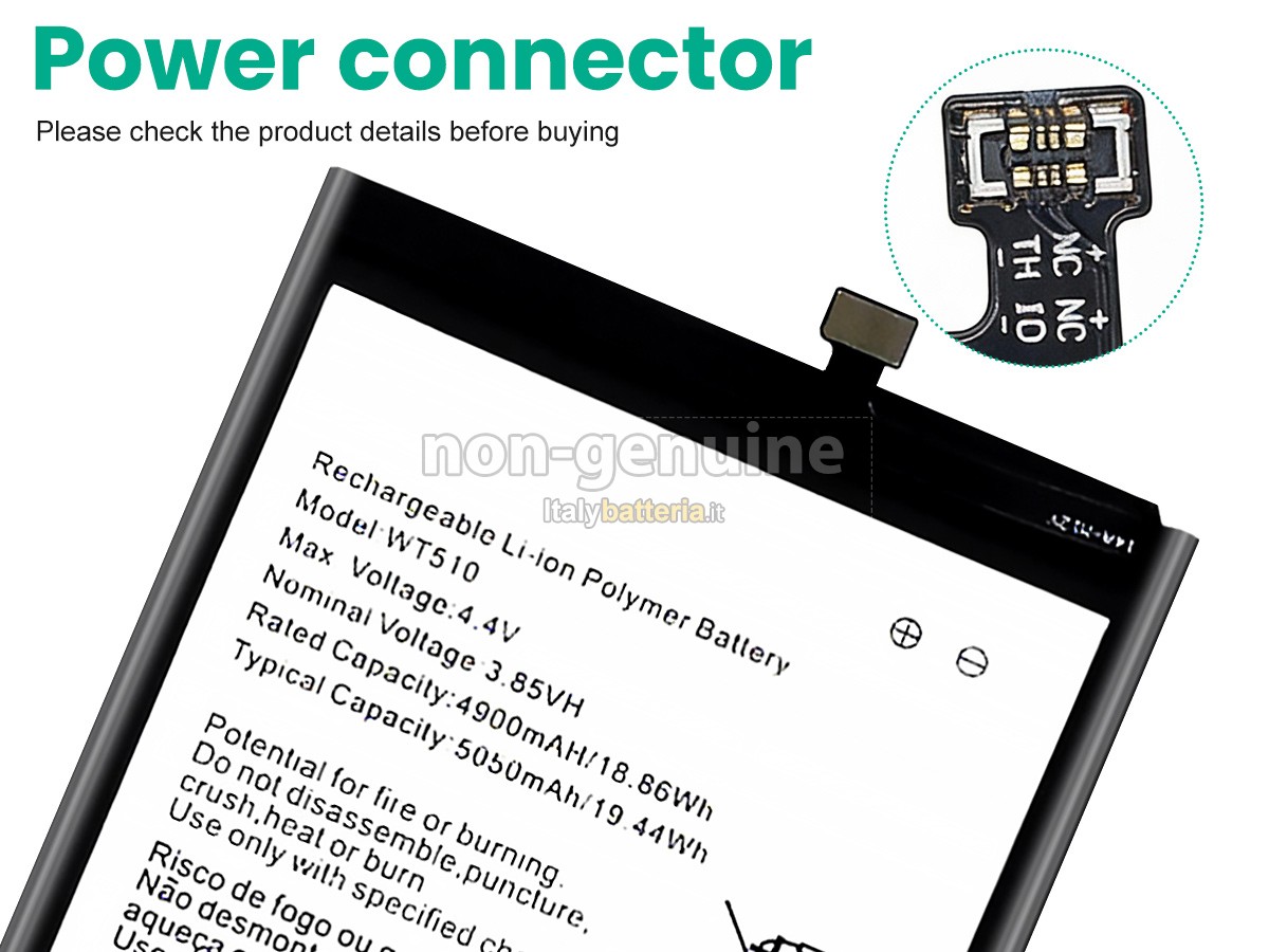 Batteria Nokia WT510