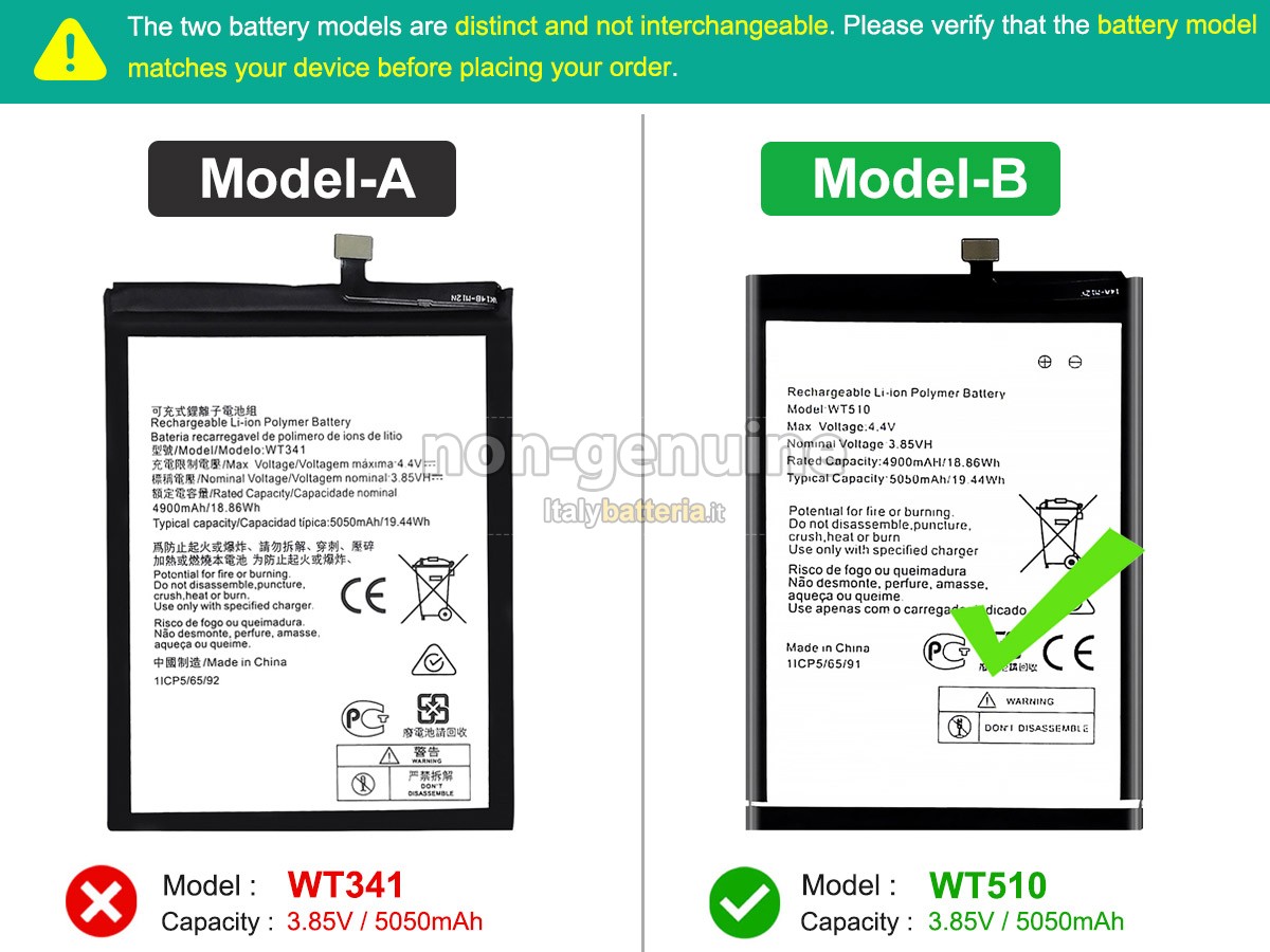 Batteria Nokia NK C21+