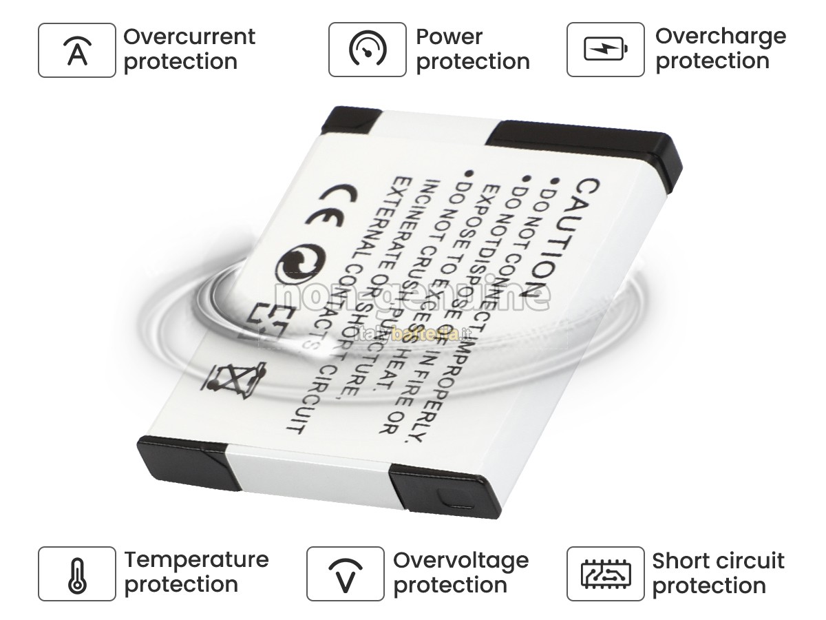 Batteria per Panasonic DMW-BCL7E