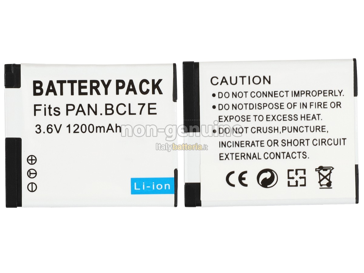 Batteria per Panasonic DMW-BCL7E