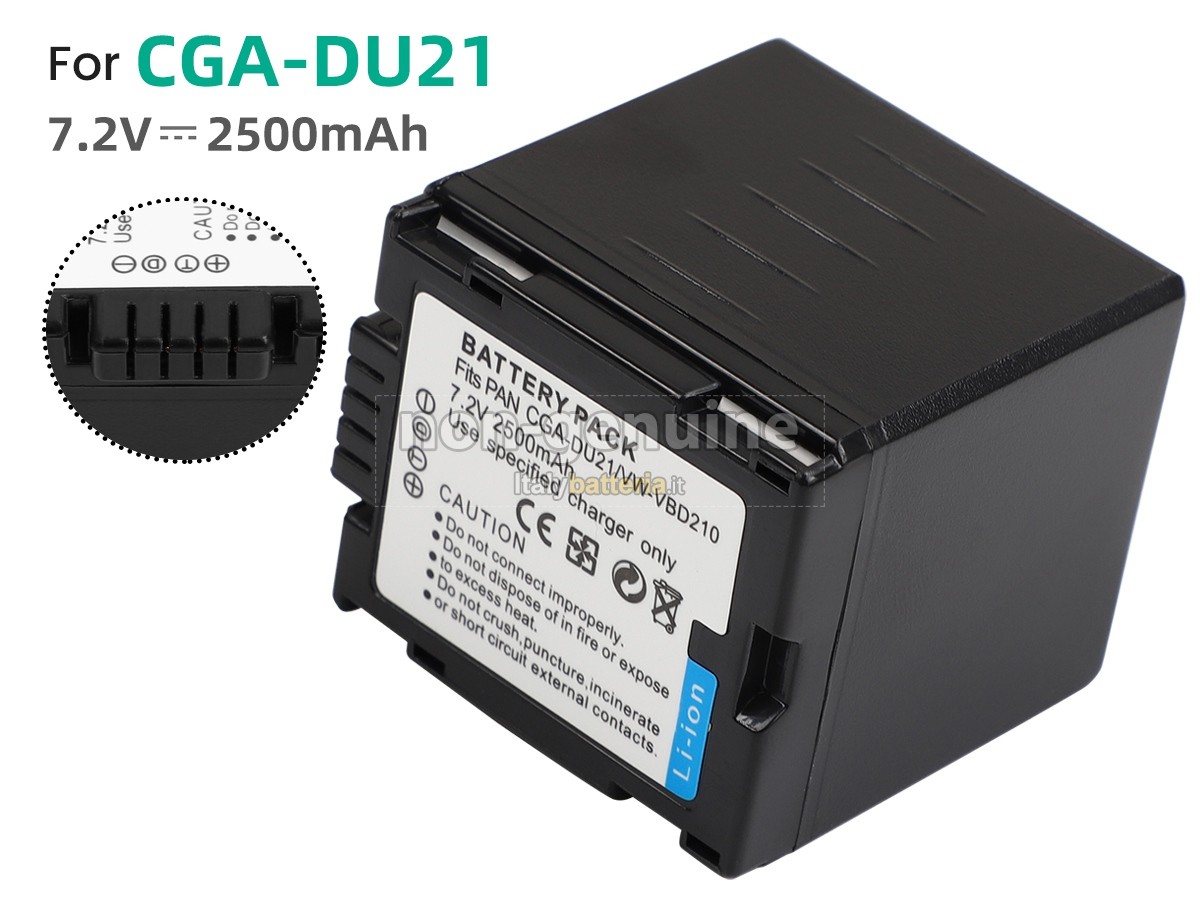Batteria per Panasonic SDR-H250EG-S