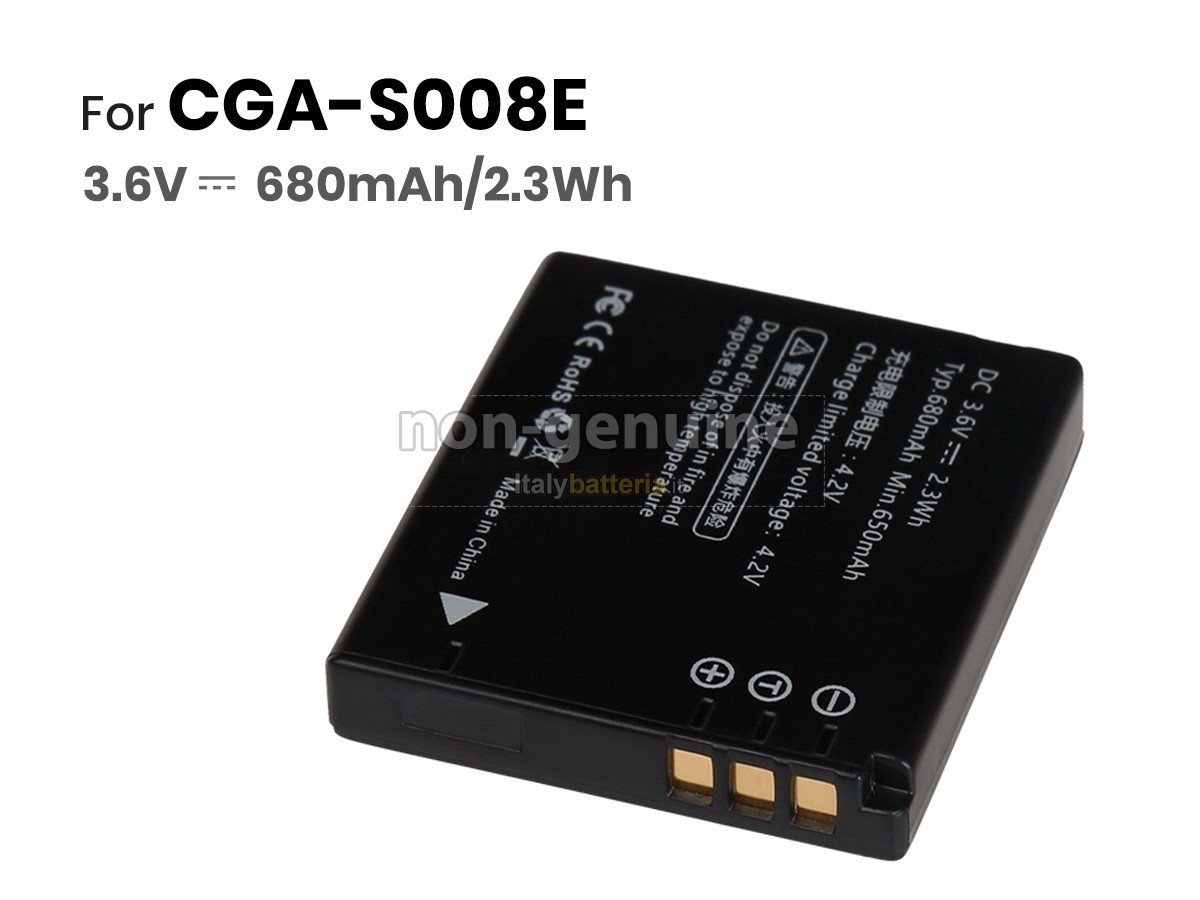 Batteria per Panasonic DMC-FX33