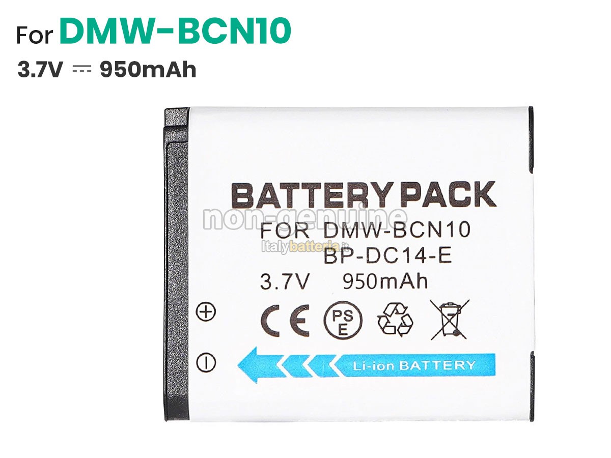 Batteria per Panasonic DMW-BCN10GK