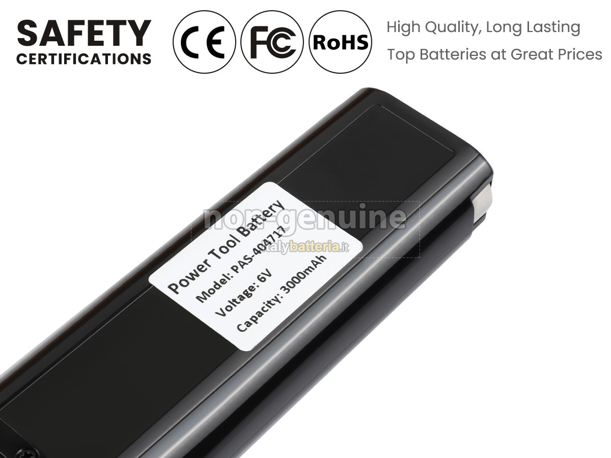 Batteria per portatile Paslode IM65A