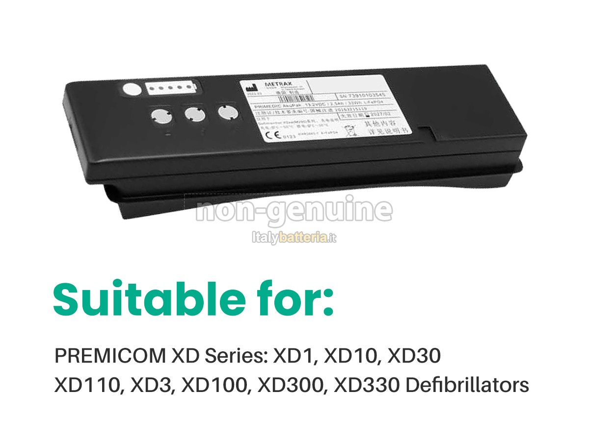 Batteria per Primedic XD330