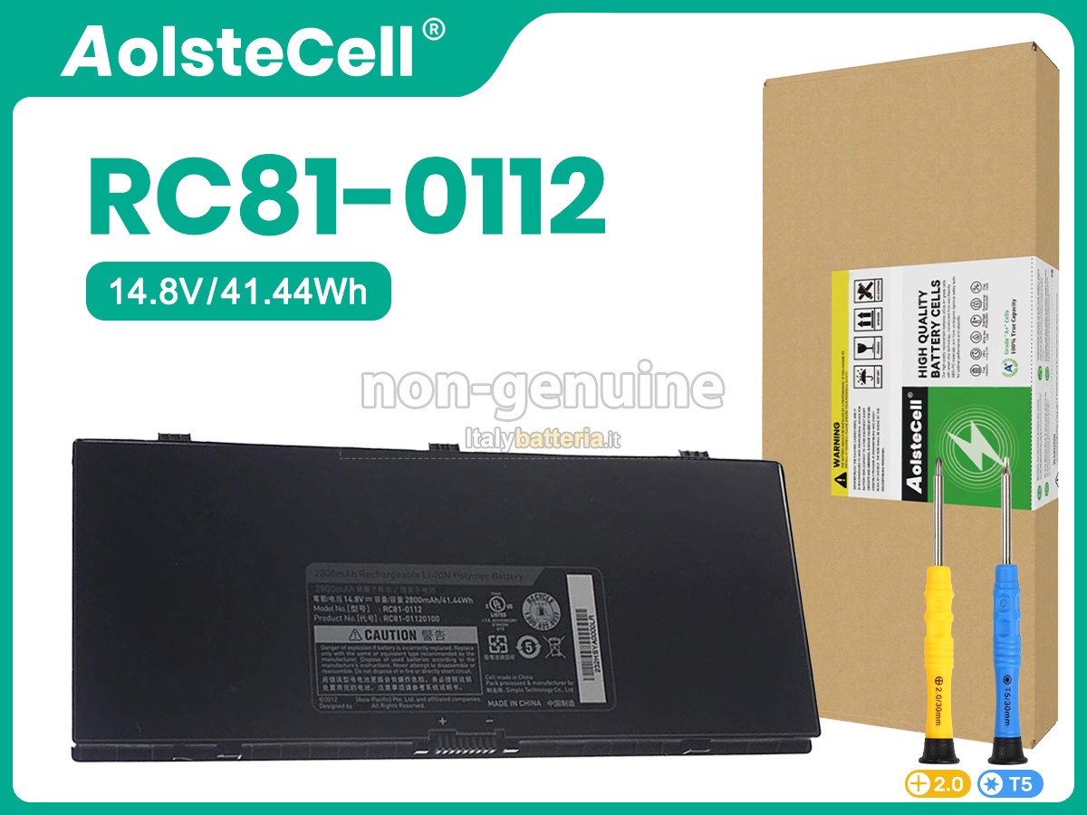 Batteria per Razer BLADE RC81-01120100