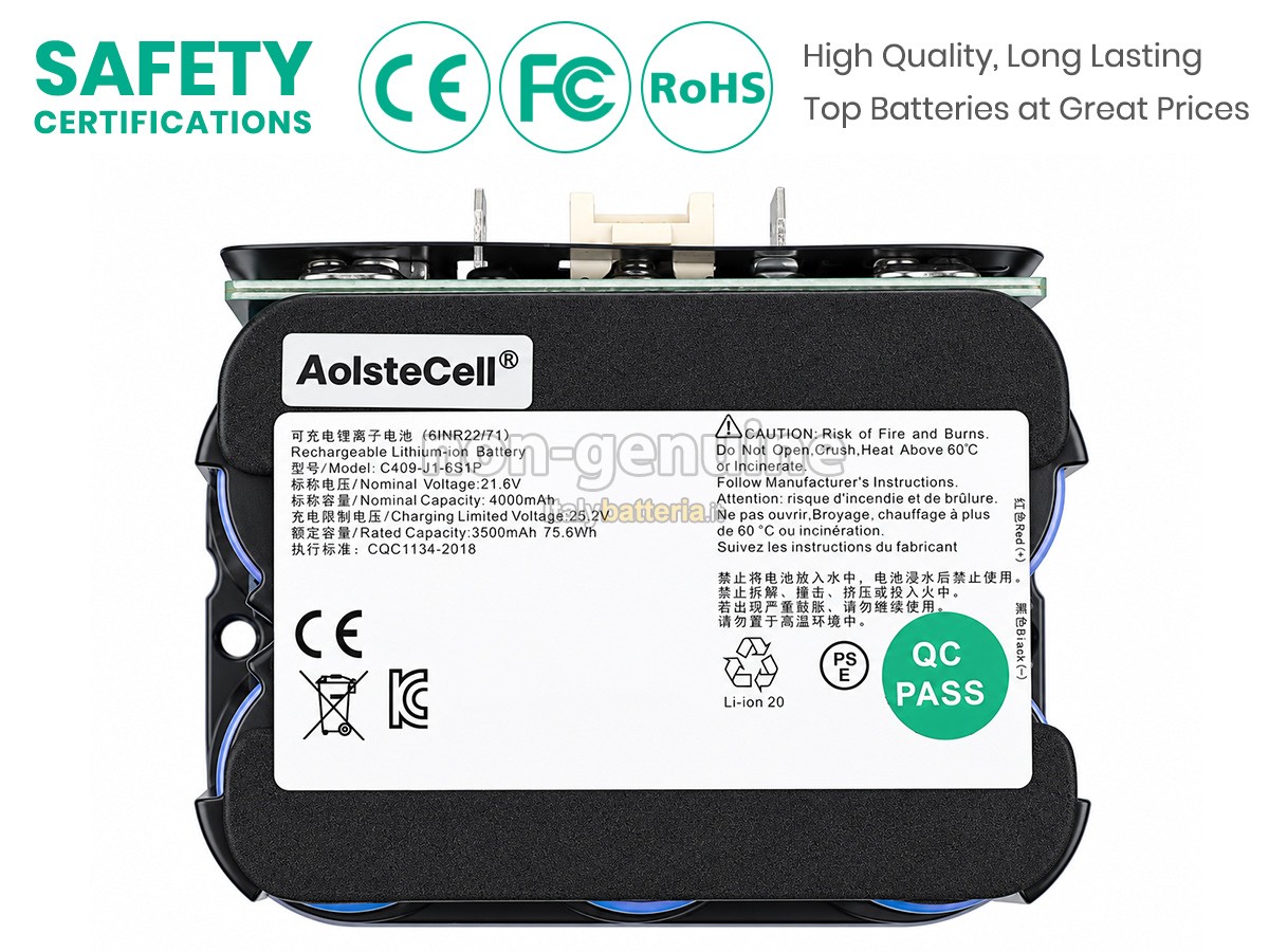 Batteria Roidmi C409-J1-6S1P