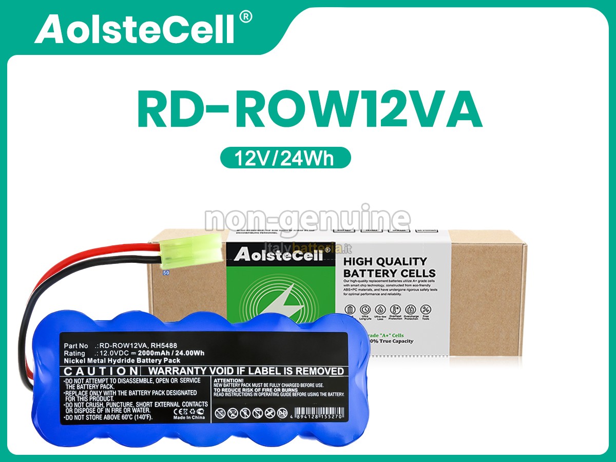 Batteria per Rowenta RD-ROW12VA