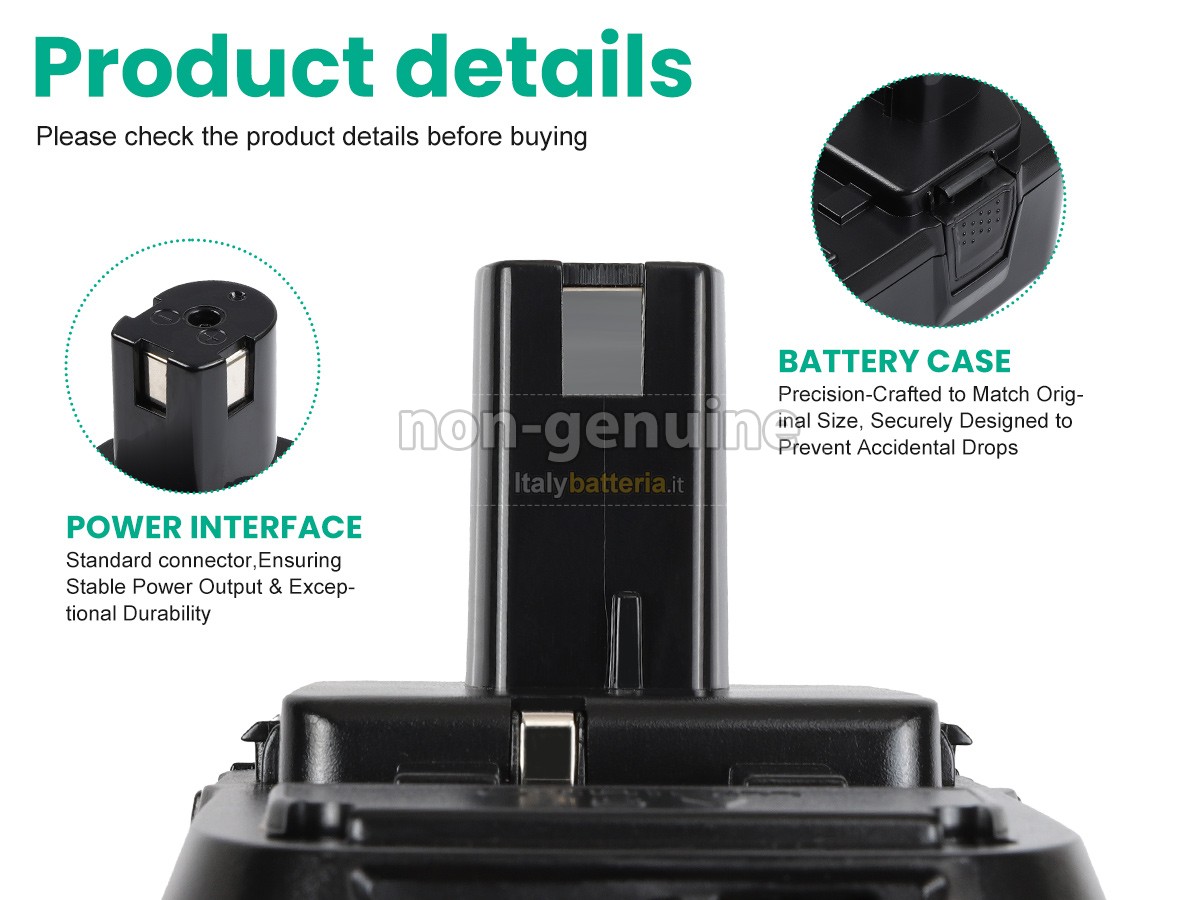 Batteria per Ryobi P241