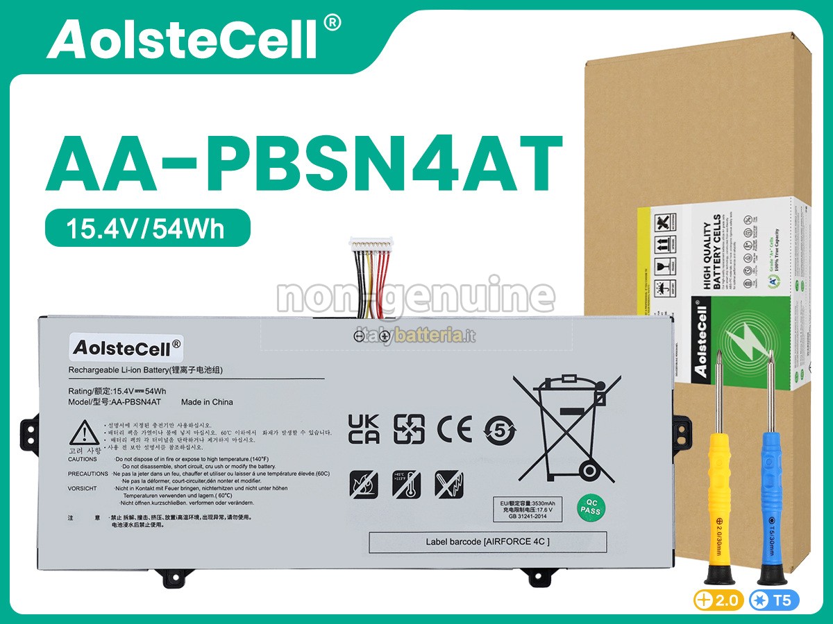 Batteria per Samsung NOTEBook 9 PEN