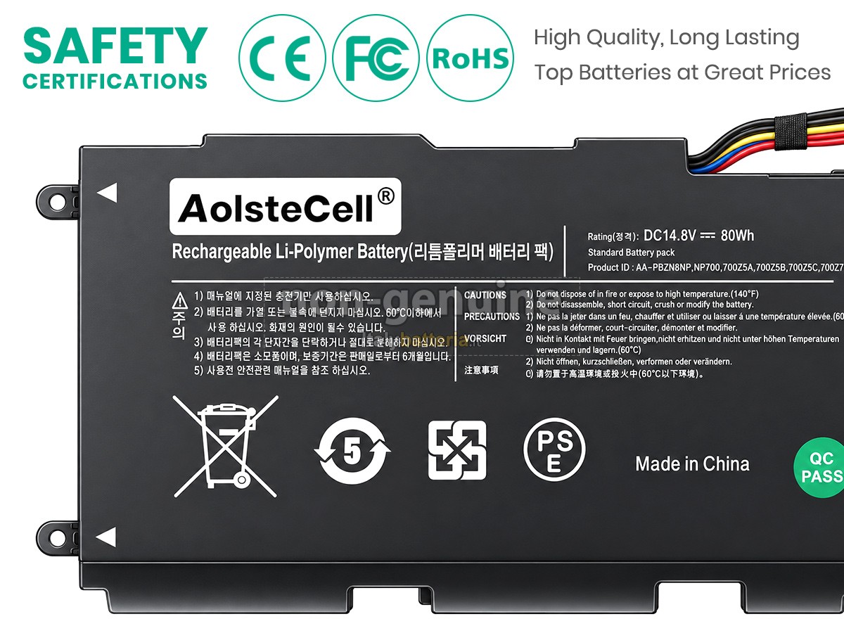 Batteria Samsung NP770Z7E