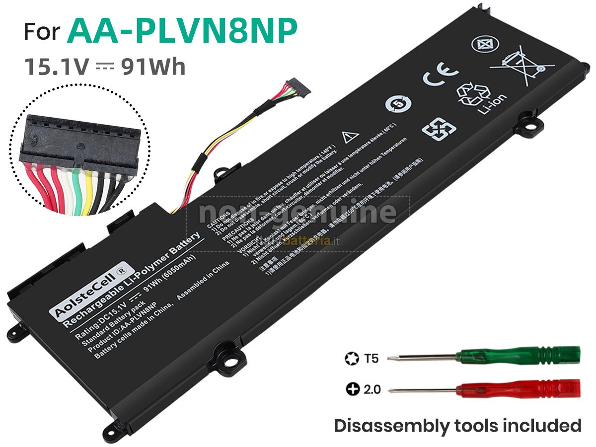 Batteria per Samsung NP880Z5E-X01