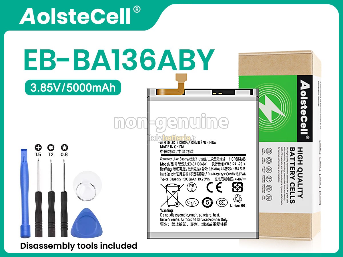 Batteria per Samsung EB-BA136ABY