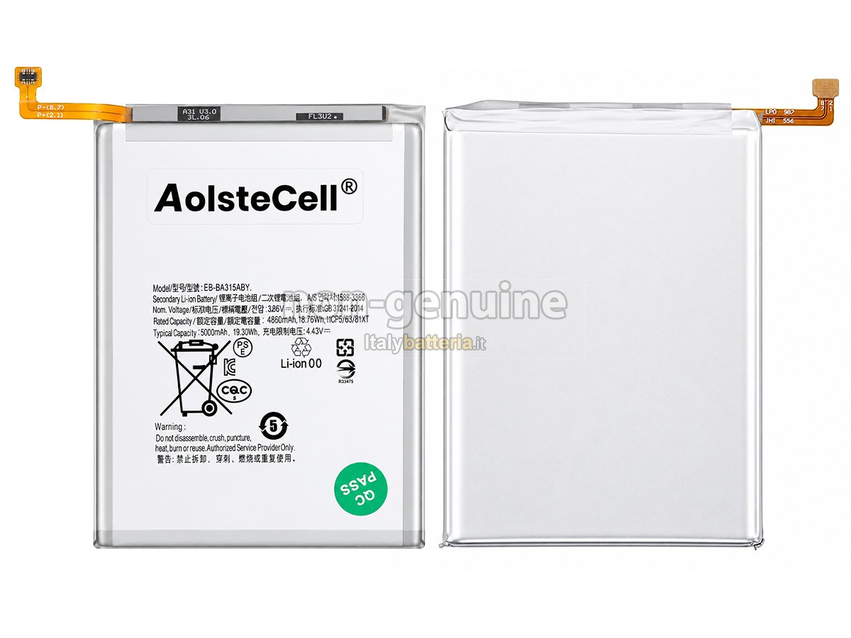 Batteria Samsung GALAXY A31 SM-A315GZBJTPA