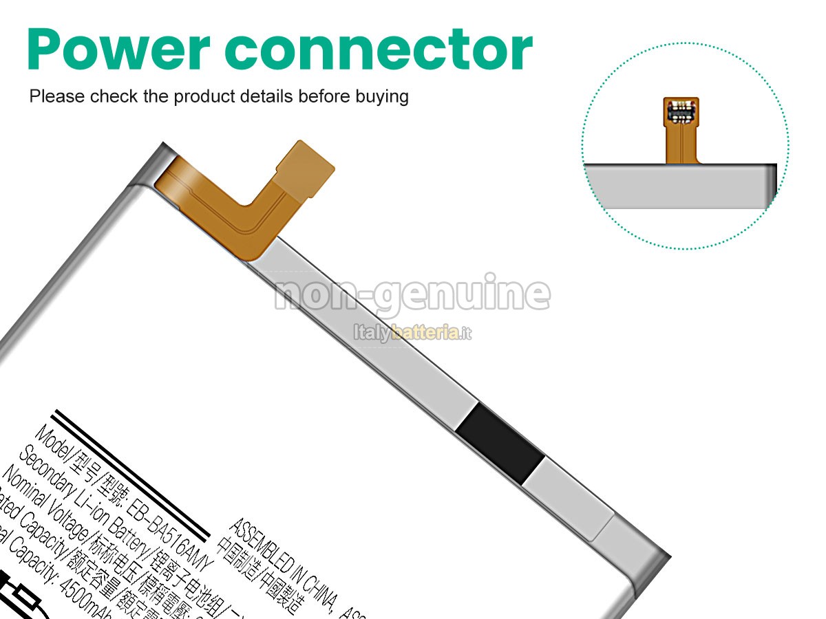 Batteria per Samsung A51