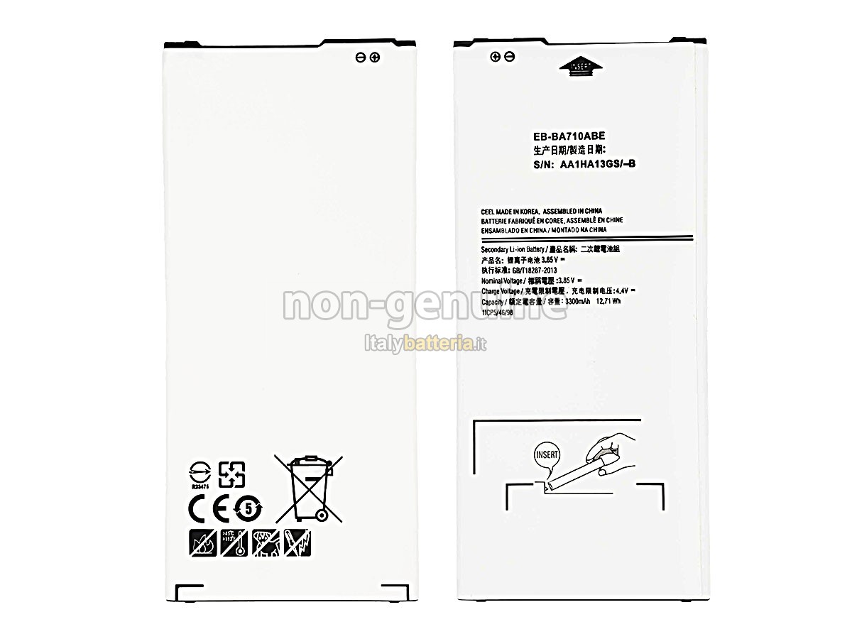 Batteria per Samsung GALAXY A7 2016