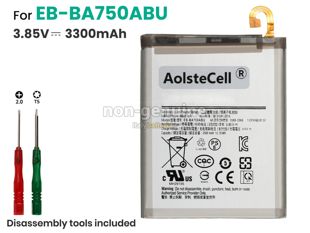 Batteria per Samsung EB-BA750ABU