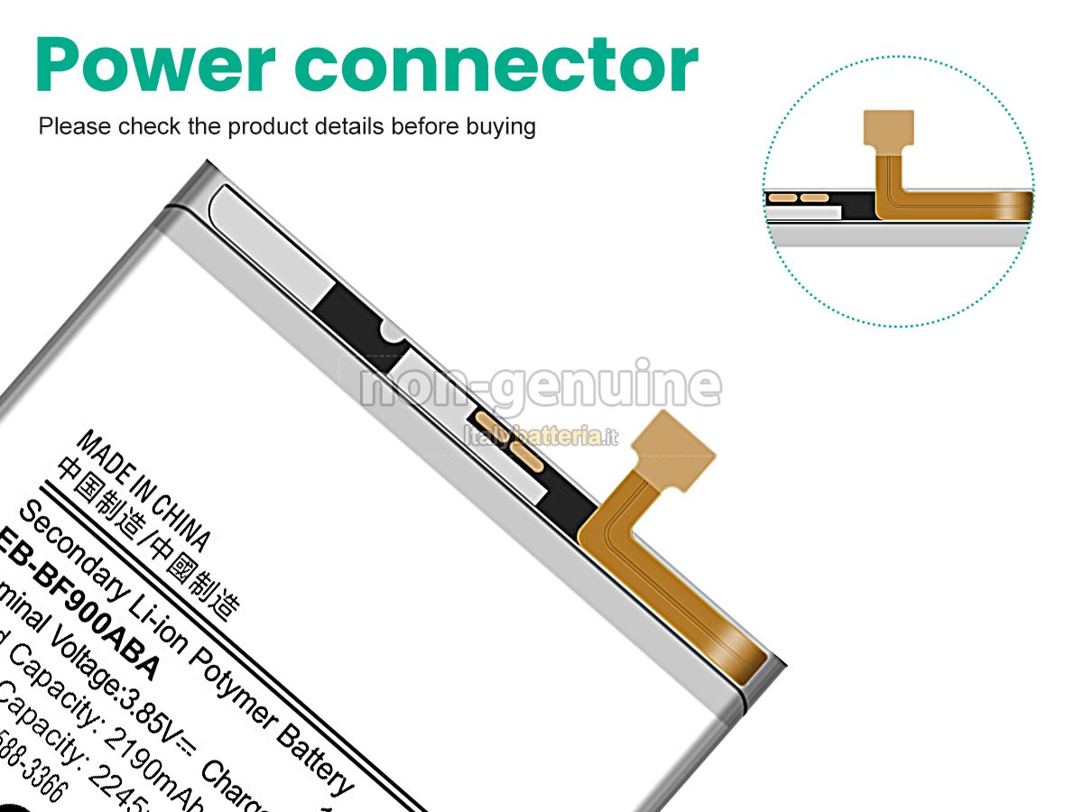 Batteria per Samsung EB-BF900ABA