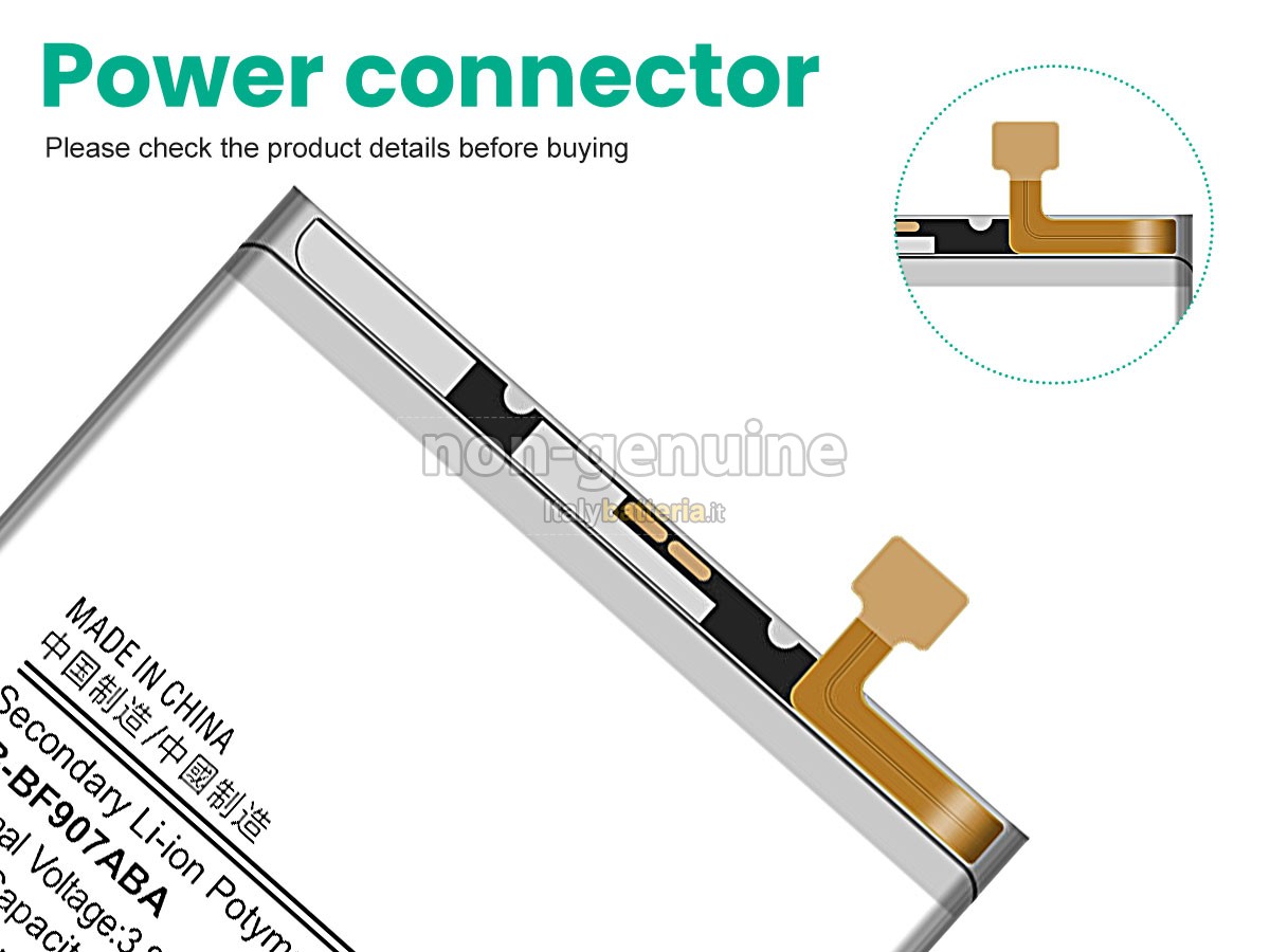 Batteria per Samsung EB-BF907ABA