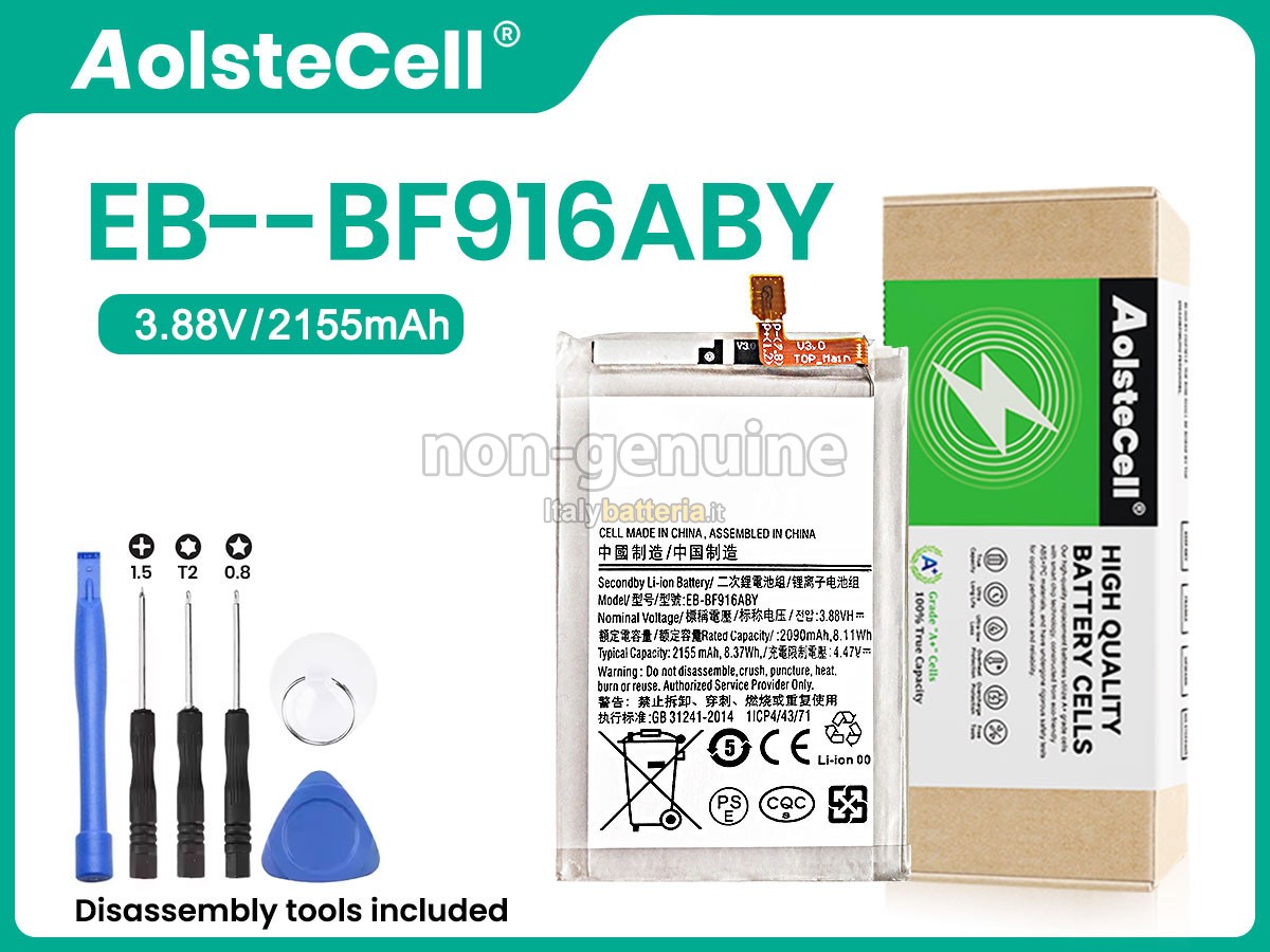 Batteria per Samsung SM-F916N