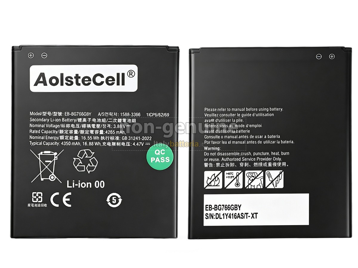 Batteria Samsung EB-BG766GBY