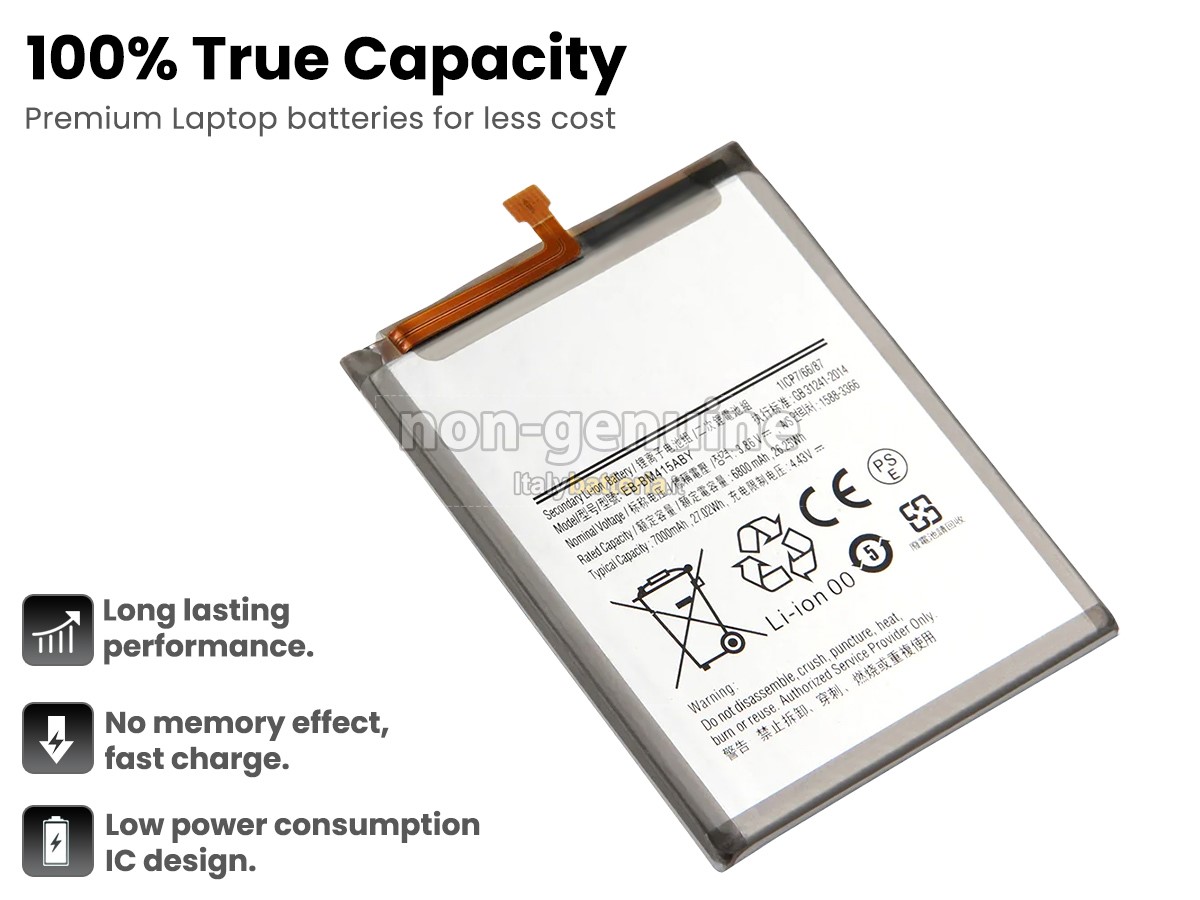 Batteria per portatile Samsung GALAXY M515F