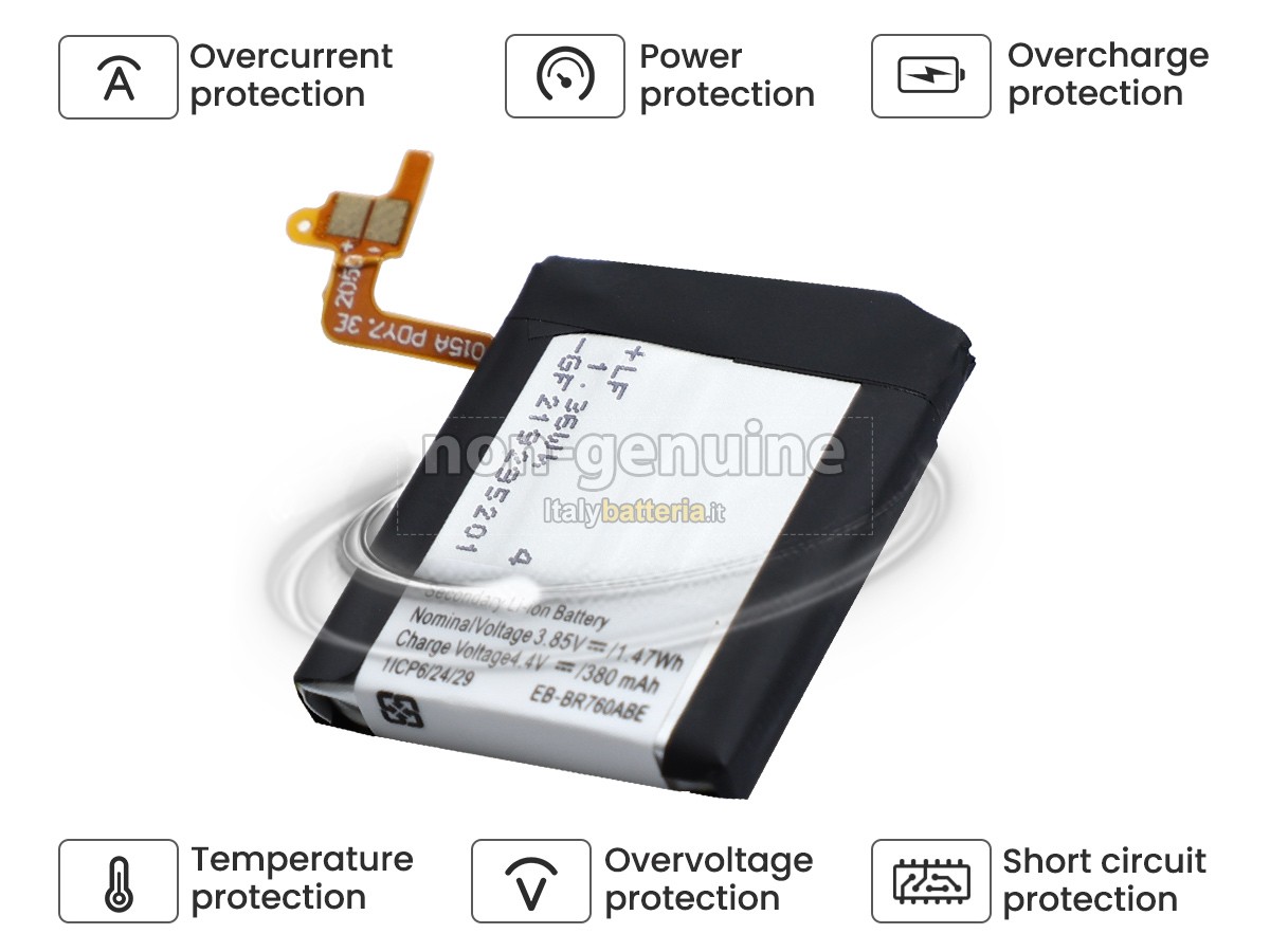Batteria per Samsung GEAR S3 FRONTIER SM-R760