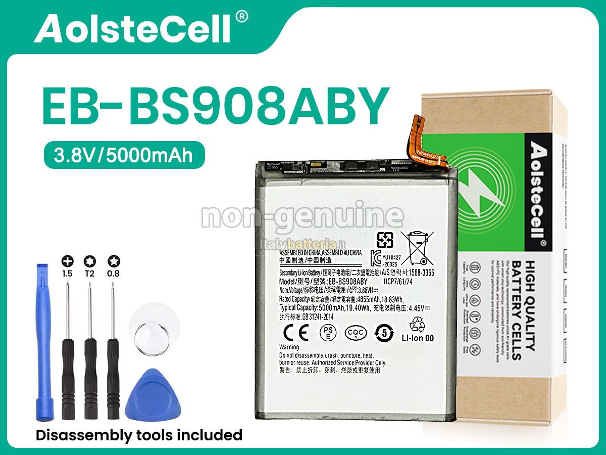 Batteria per Samsung GALAXY S22 ULTRA 5