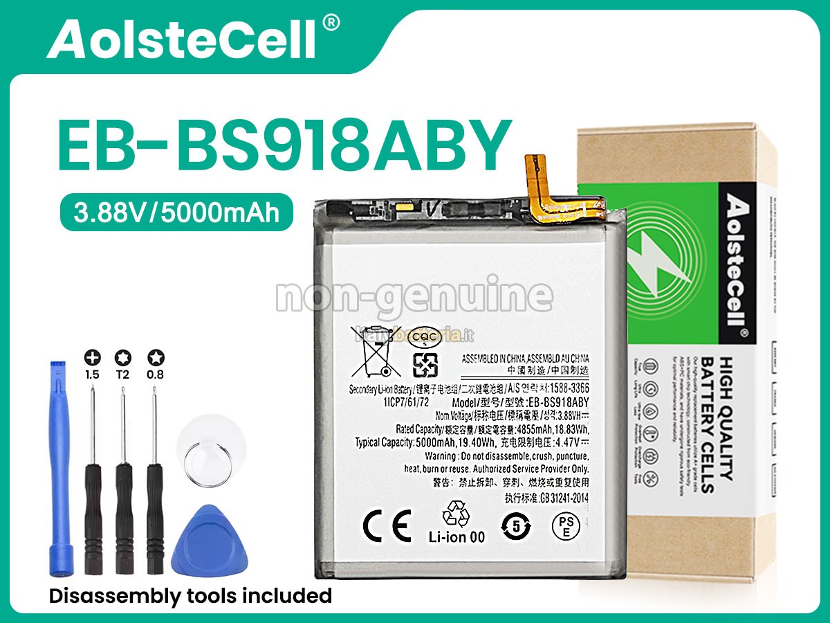 Batteria per Samsung GALAXY S23 ULTRA SM-S918R4
