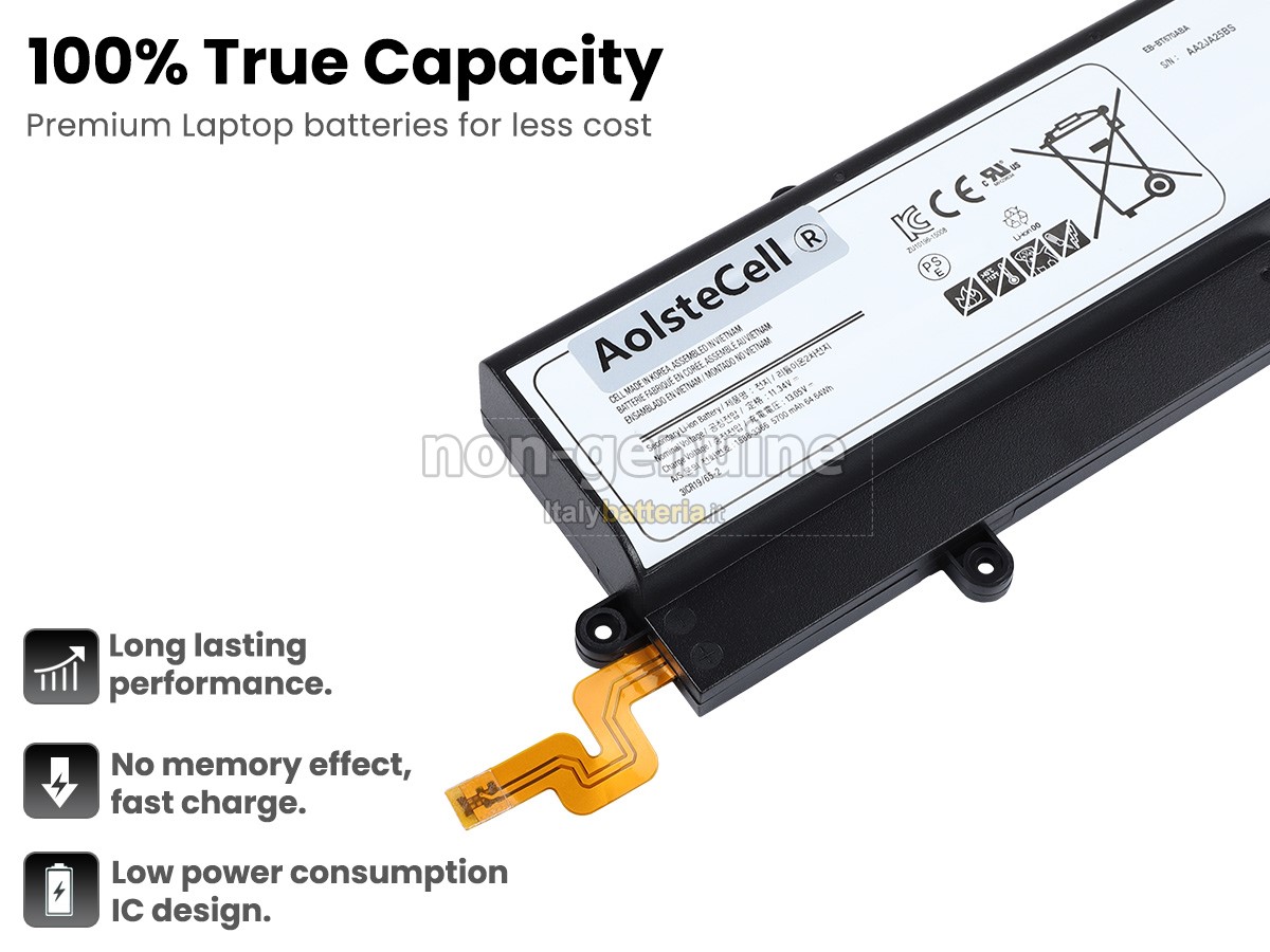 Batteria per portatile Samsung SM-T670 TABLET